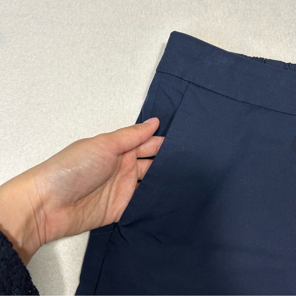 ARITZIA BABATON Manolo Wide Leg Pants in Navy Size 6 - Picture 4 of 11